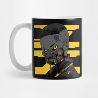 angry kid israel adesanya Mug